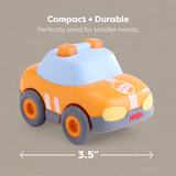 HABA Cars Yellow Pace Car with Momentum Motor – Recycled